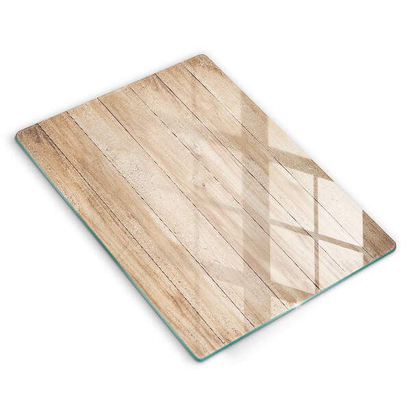 Worktop heat protector Wooden planks