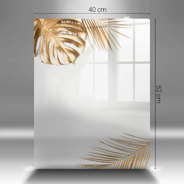 Worktop heat protector Golden leaves