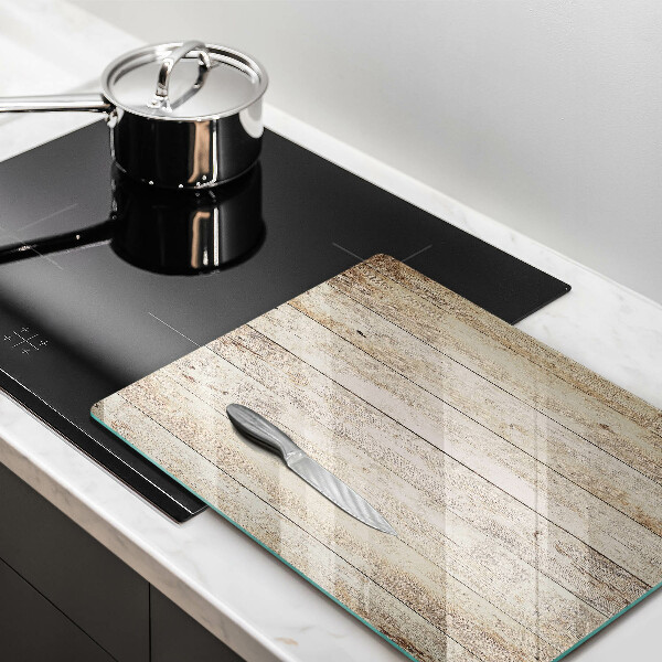 Worktop heat protector Wooden planks