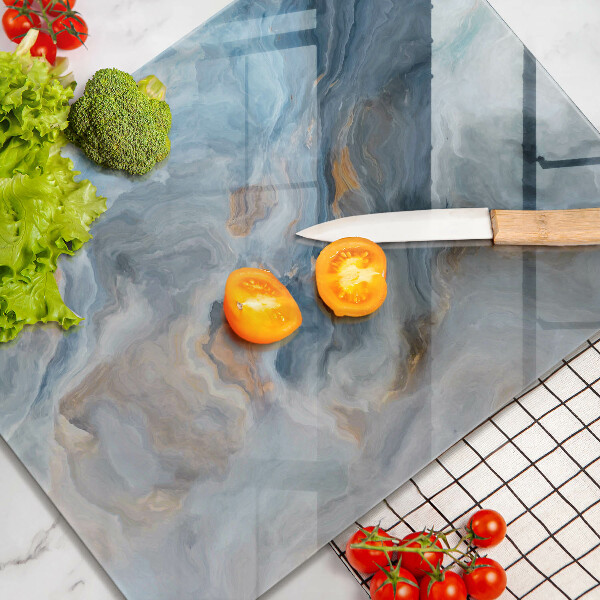 Worktop heat protector Marble texture