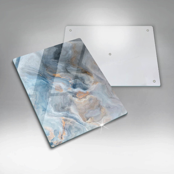 Worktop heat protector Marble texture