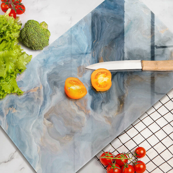 Worktop heat protector Marble texture