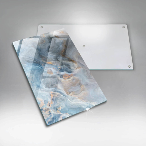 Worktop heat protector Marble texture