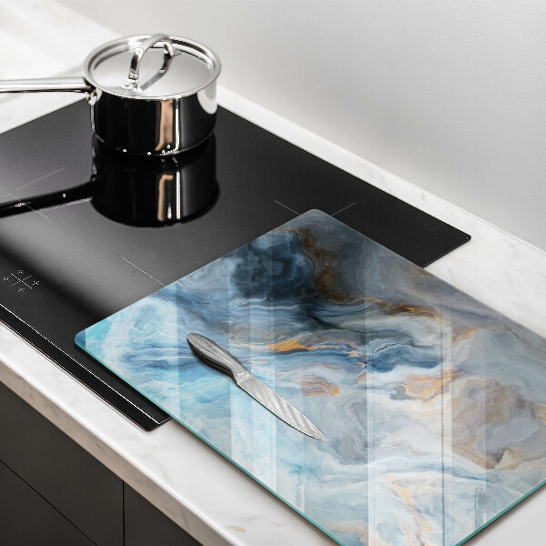 Worktop heat protector Marble texture