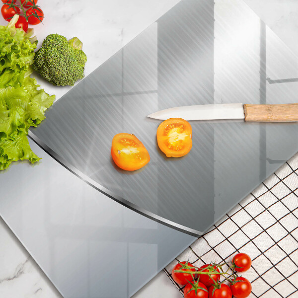 Glass worktop saver Pattern metal abstraction