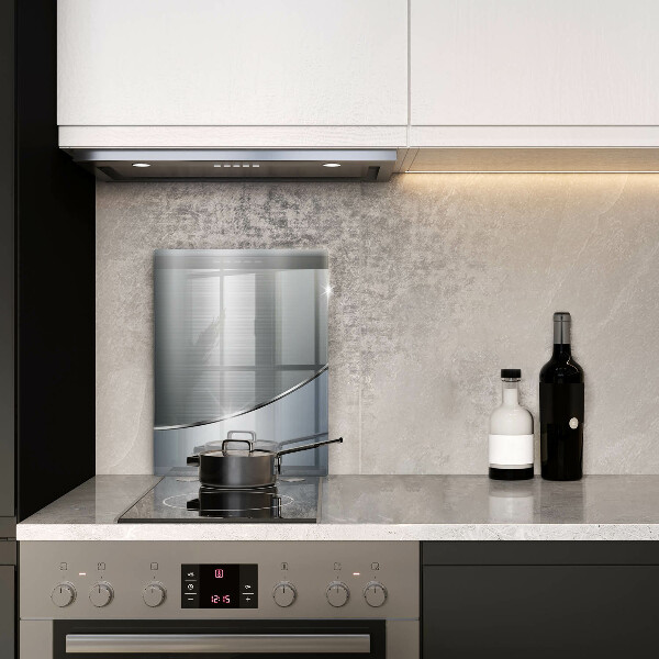 Glass worktop saver Pattern metal abstraction