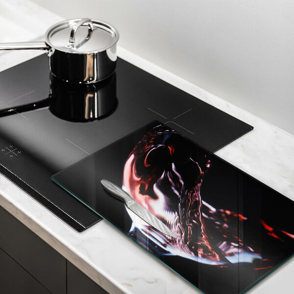 Kitchen worktop saver A glass of red wine