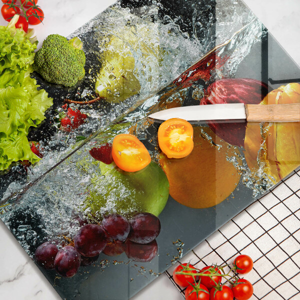 Kitchen worktop saver Juicy fruit in water