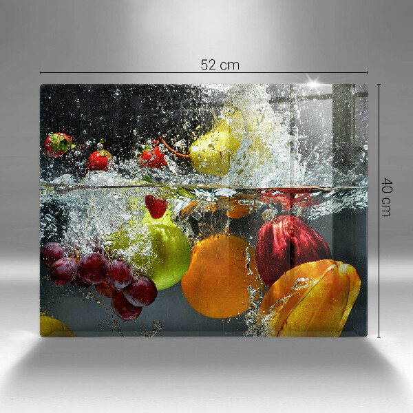 Kitchen worktop saver Juicy fruit in water