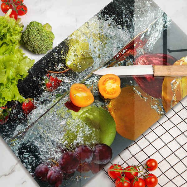 Kitchen worktop saver Juicy fruit in water