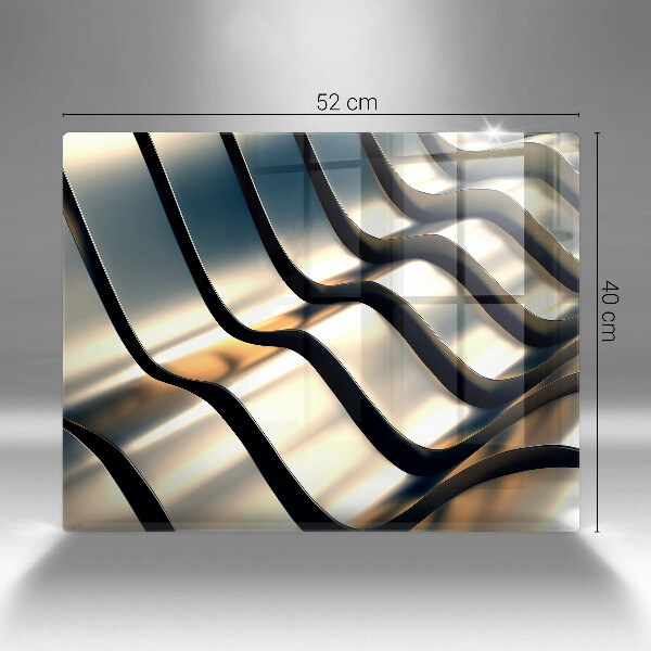 Kitchen worktop saver 3D metal shapes