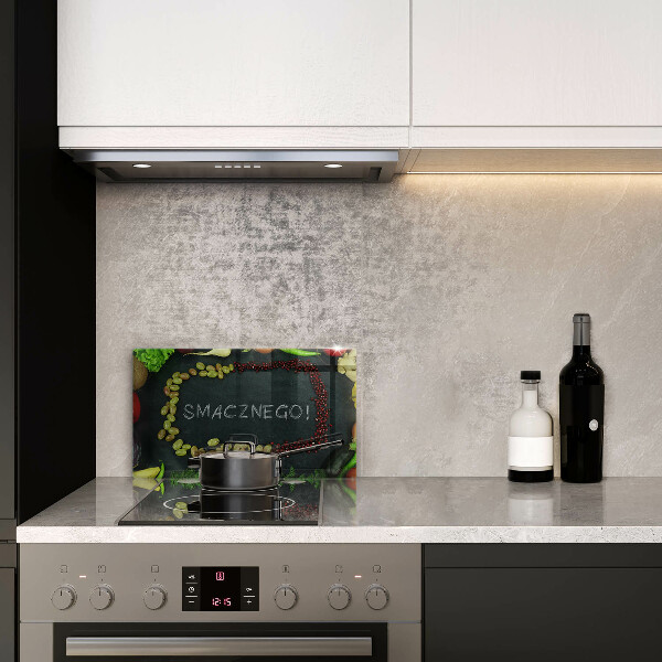 Kitchen worktop saver The inscription Tasty!