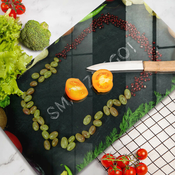 Kitchen worktop saver The inscription Tasty!