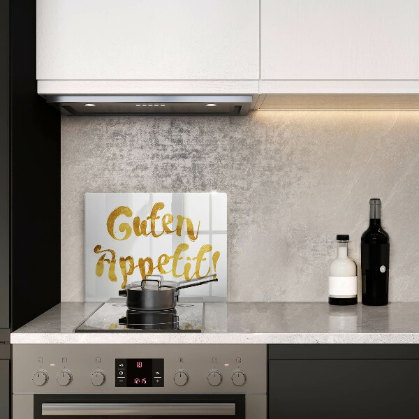 Kitchen worktop saver The inscription GUTEN APPETIT!