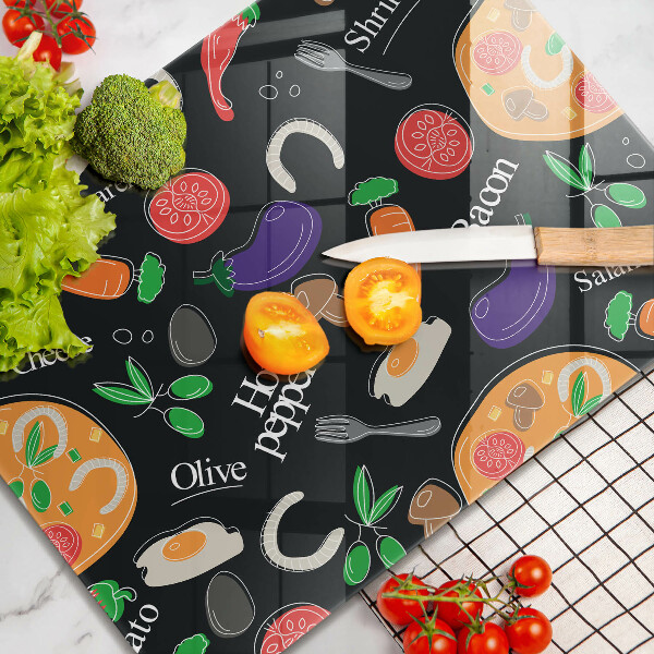 Induction hob protector Food illustration