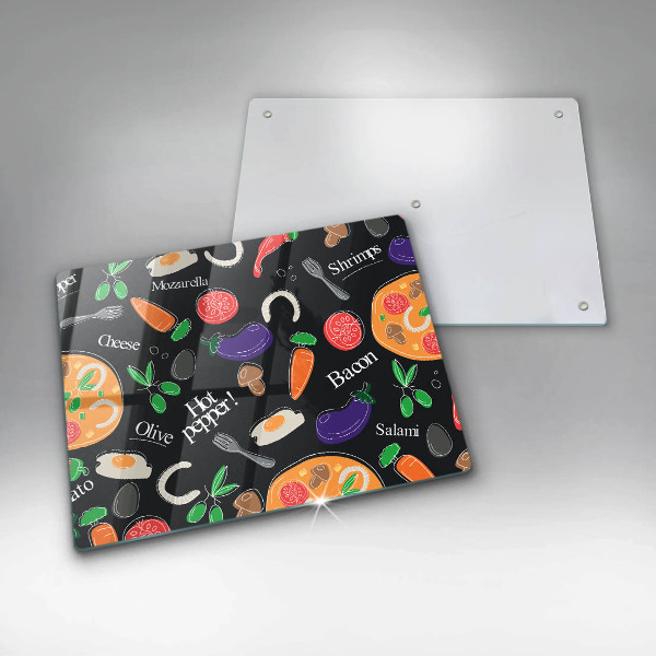 Induction hob protector Food illustration