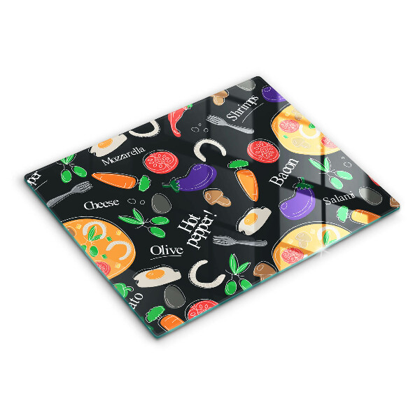 Induction hob protector Food illustration