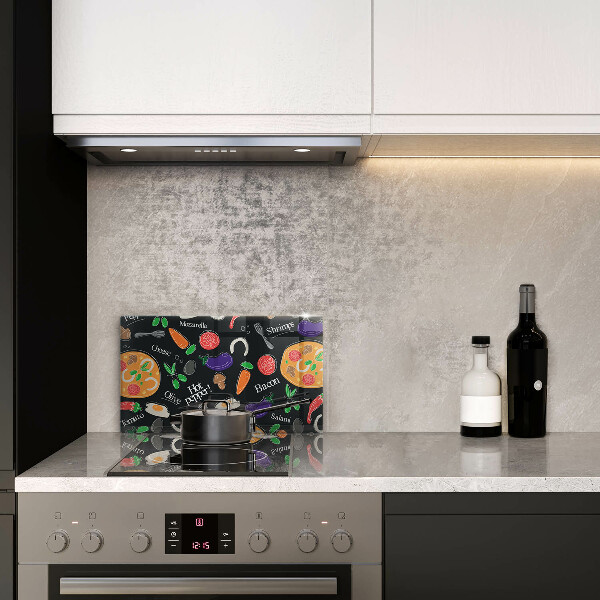 Induction hob protector Food illustration