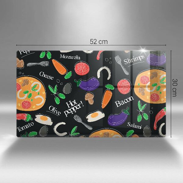 Induction hob protector Food illustration