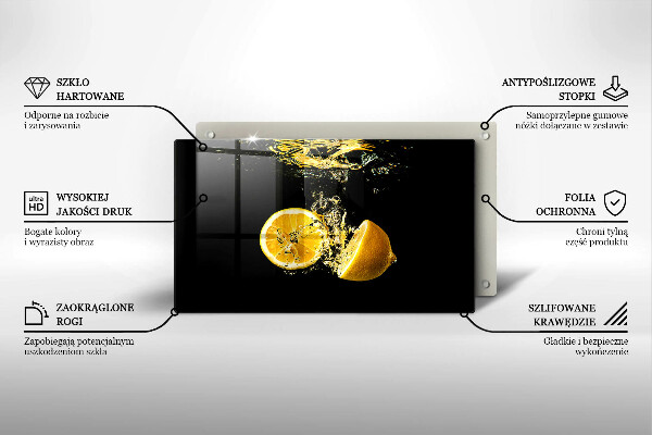 Kitchen worktop saver Juicy lemon fruit