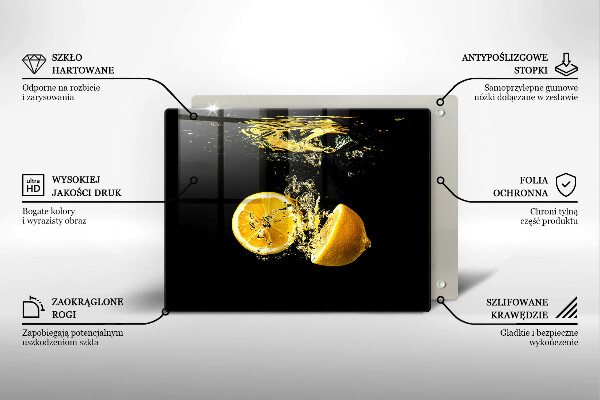 Kitchen worktop saver Juicy lemon fruit