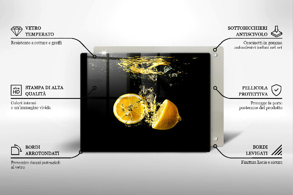 Kitchen worktop saver Juicy lemon fruit
