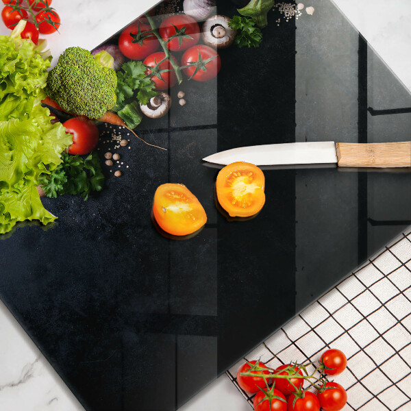 Glass worktop saver Colorful vegetables