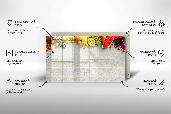 Kitchen worktop saver Fruit on the boards