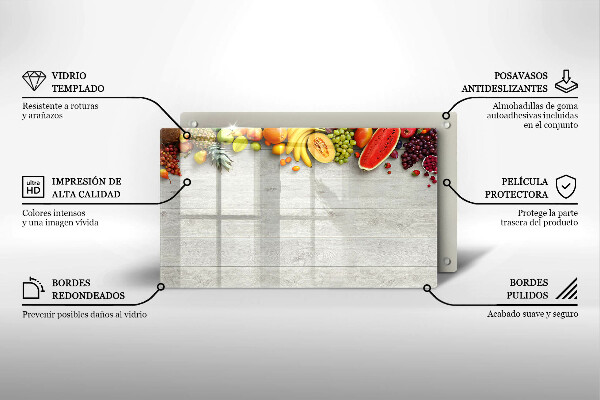 Kitchen worktop saver Fruit on the boards