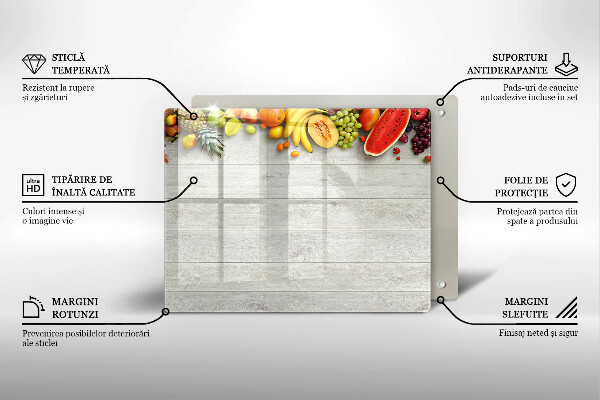 Kitchen worktop saver Fruit on the boards