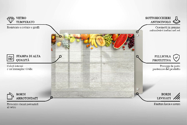 Kitchen worktop saver Fruit on the boards