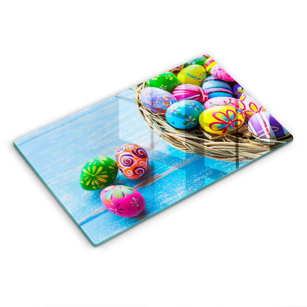 Kitchen worktop saver Easter eggs