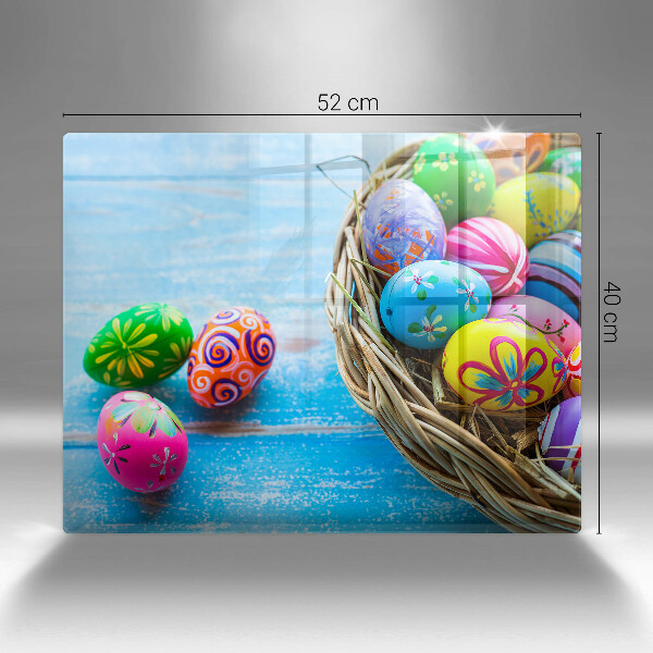 Kitchen worktop saver Easter eggs