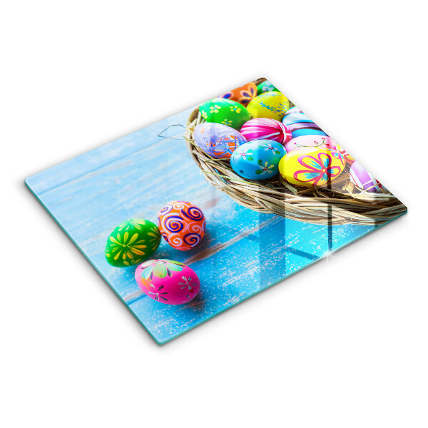 Kitchen worktop saver Easter eggs