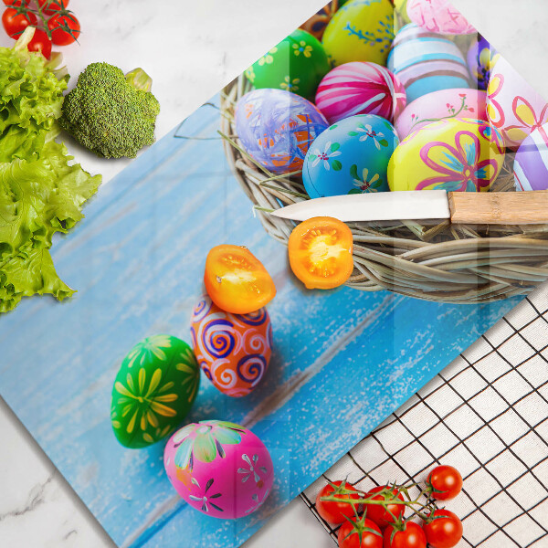 Kitchen worktop saver Easter eggs