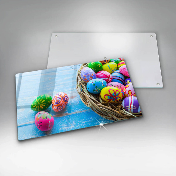 Kitchen worktop saver Easter eggs