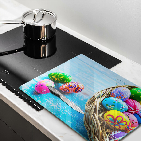 Kitchen worktop saver Easter eggs