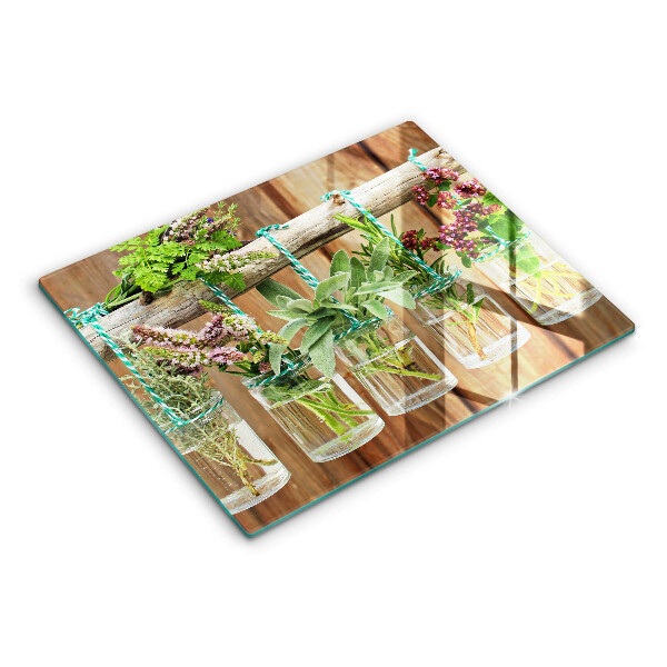 Kitchen worktop saver Herbs vintage plants