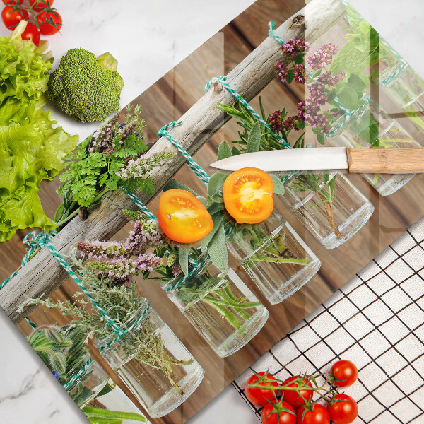 Kitchen worktop saver Herbs vintage plants