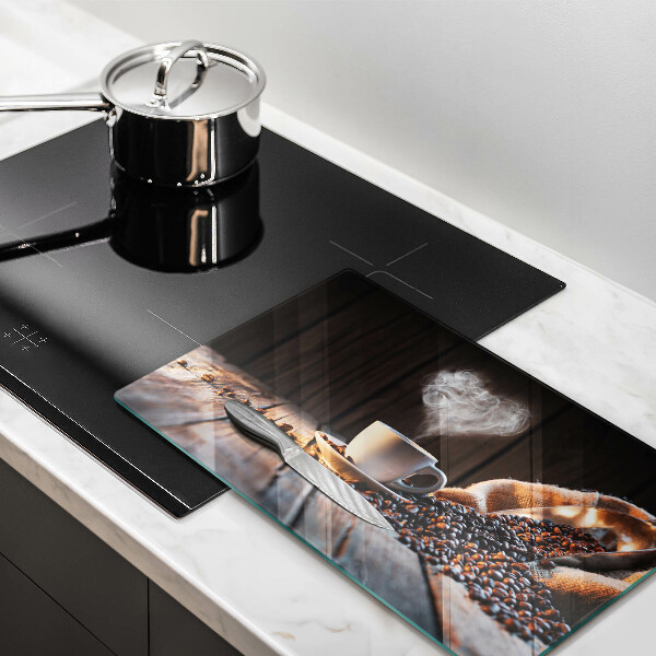 Kitchen worktop saver Coffee cup and heart