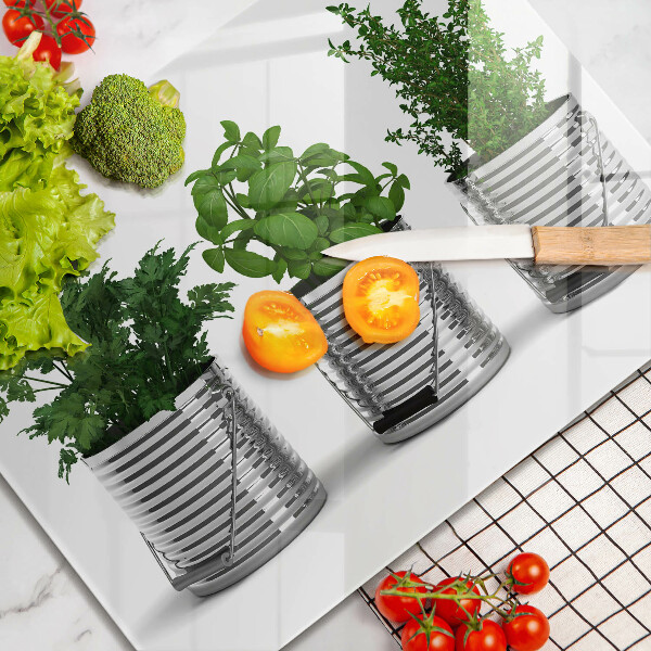 Induction hob protector Plants herbs