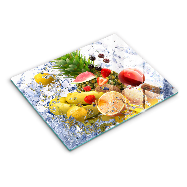 Induction hob protector Juicy fruit and water