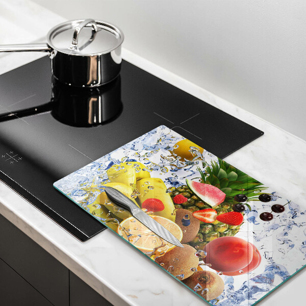 Induction hob protector Juicy fruit and water