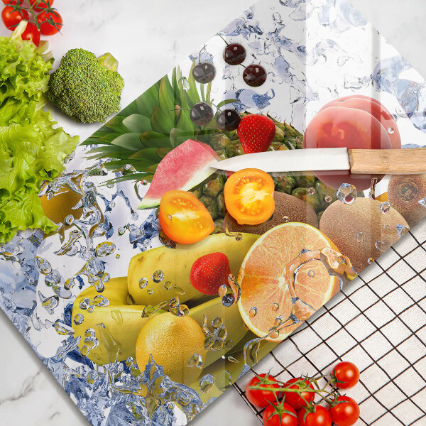 Induction hob protector Juicy fruit and water