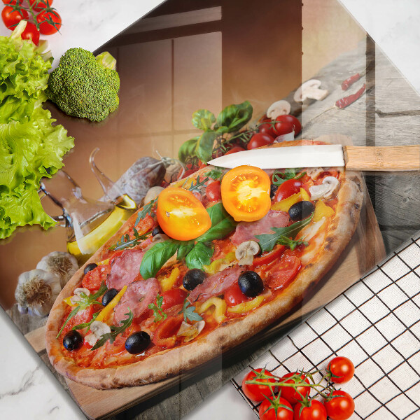 Kitchen worktop saver Italian pizza