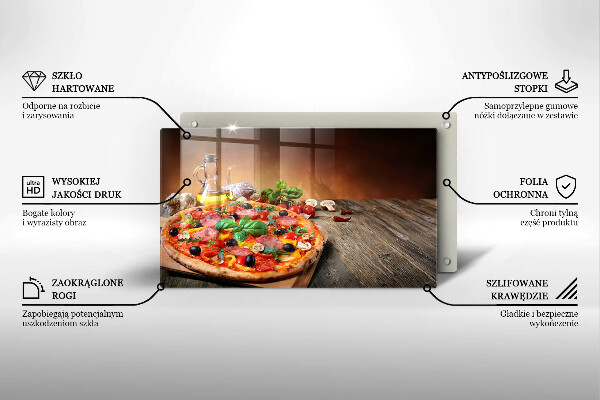 Kitchen worktop saver Italian pizza
