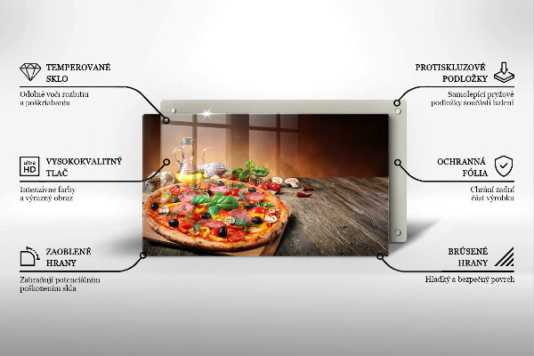 Kitchen worktop saver Italian pizza