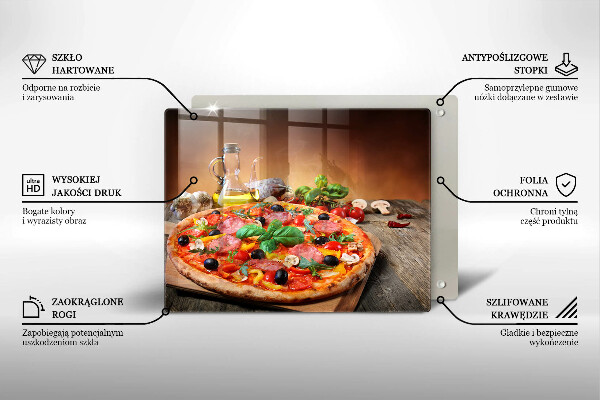 Kitchen worktop saver Italian pizza