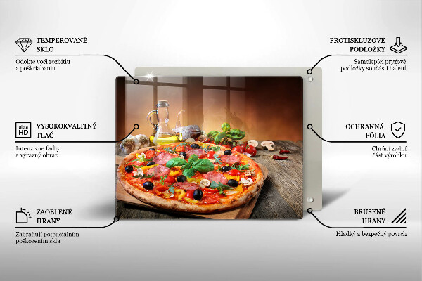Kitchen worktop saver Italian pizza