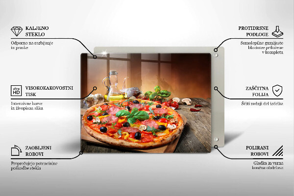 Kitchen worktop saver Italian pizza